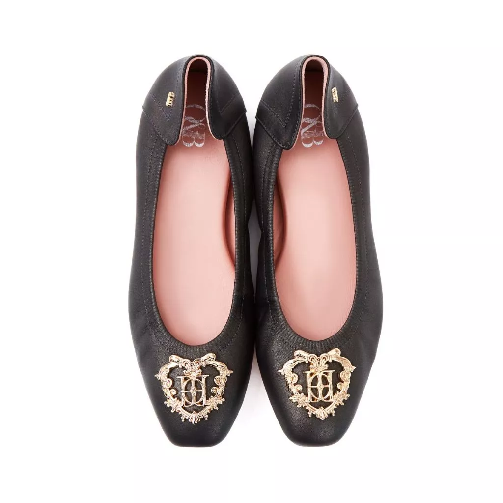 O&B รองเท้าหนังแกะ รุ่น AUDREY PRINCESS IN STARDUST-11217SS32172F_H5BKSM