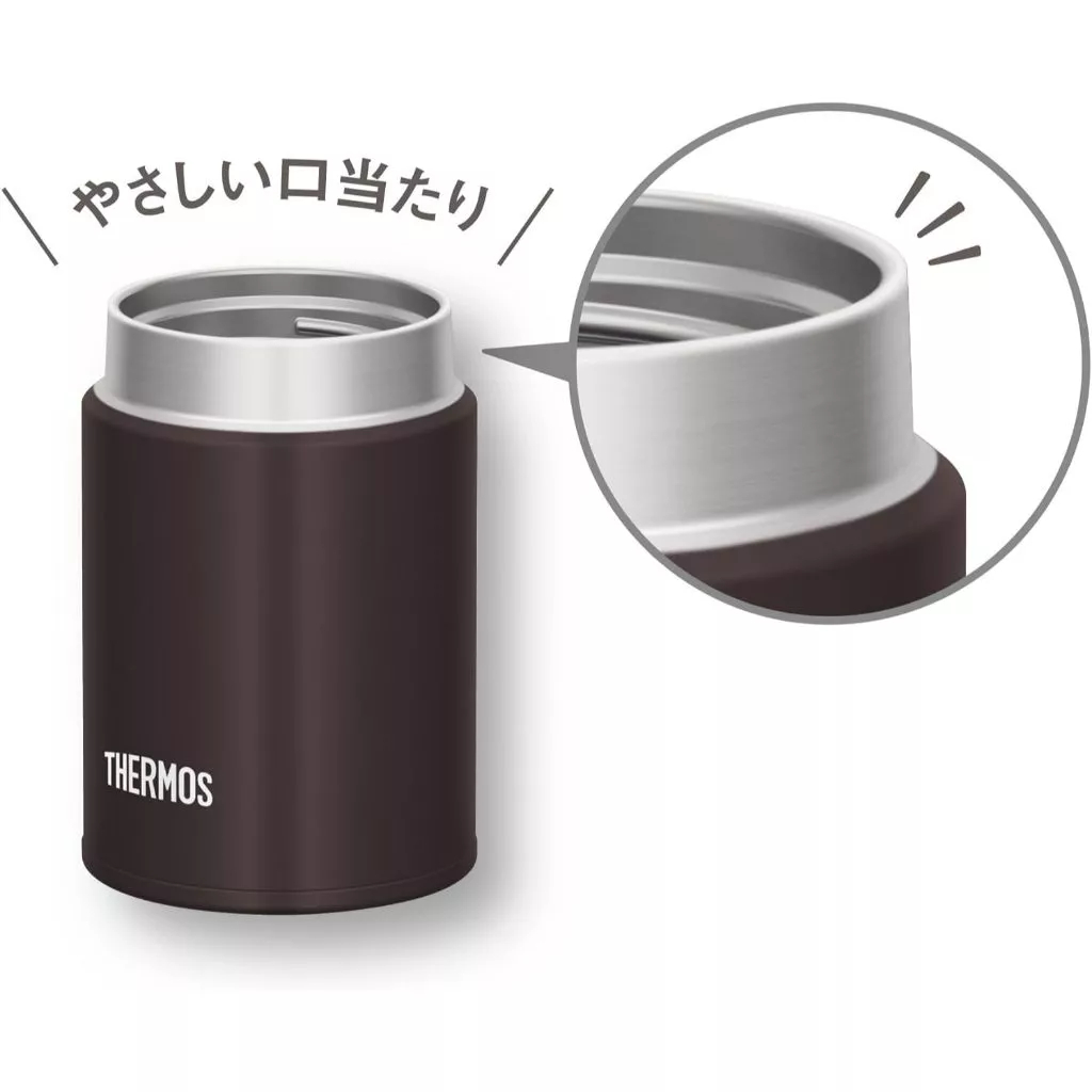 [รุ่นความจุเล็ก] THERMOS กระติกน้ําร้อน กระปุกซุปฉนวนสุญญากาศ 200มล - ใส่อาหารร้อนและเย็น เจบีซ-201  JBZ-201 - รูปที่ 3