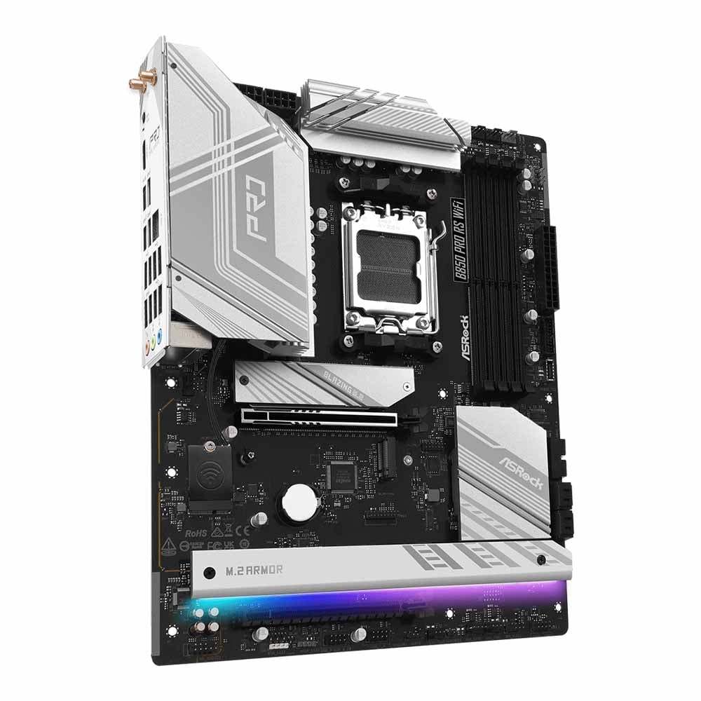 MAINBOARD (เมนบอร์ด) ASROCK B850 PRO RS WIFI (AMD SOCKET AM5 DDR5 ATX)
