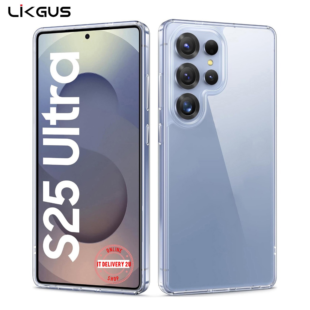 LIKGUS เคสใส Samsung S26 Ultra / S25 Ultra / S24 Ultra / S26Ultra / S25Ultra / S24Ultra เคสกันกระแทก ขอบนิ่ม ราคา ถูกที่สุด ดีลบีเคเค แกลเลอรีภาพที่ 2