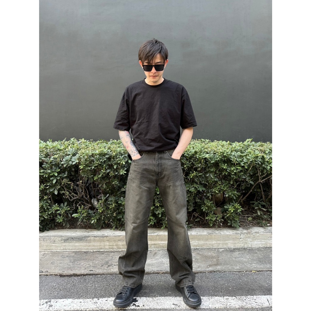 Hype It - BAGGY JEANS กางเกงยีนส์ทรง Baggy 2 สี