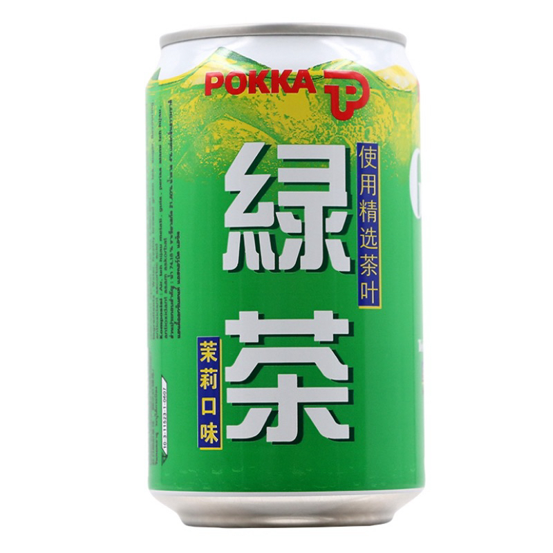 Pokka Jasmine Green Tea 300ml. พอคคาชาเขียวกลิ่นมะลิพร้อมดื่ม 300มล.