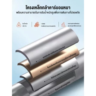 รถเข็นผู้ป่วย wheelchair รถเข็นผู้ใหญ่ พับได้น้ำหนักเบาท่อเหล็กหนาสกู๊ตเตอร์ผู้สูงอายุรถเข็นแบบพกพา รถเข็นผู้ป่วยพับได้