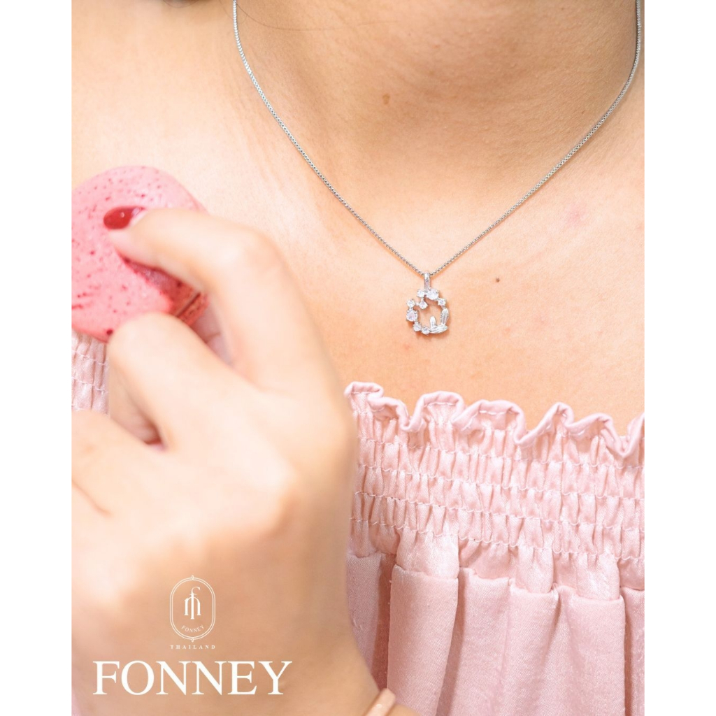 Fonney สร้อยคอ สแตนเลสแท้ไม่ลอกไม่ดำ