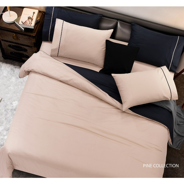 SANTAS ปลอกหมอนหนุนขนาดมาตรฐาน ทอ 350 เส้นด้าย COTTON USA เส้นใยฝ้ายบริสุทธิ์ 100%