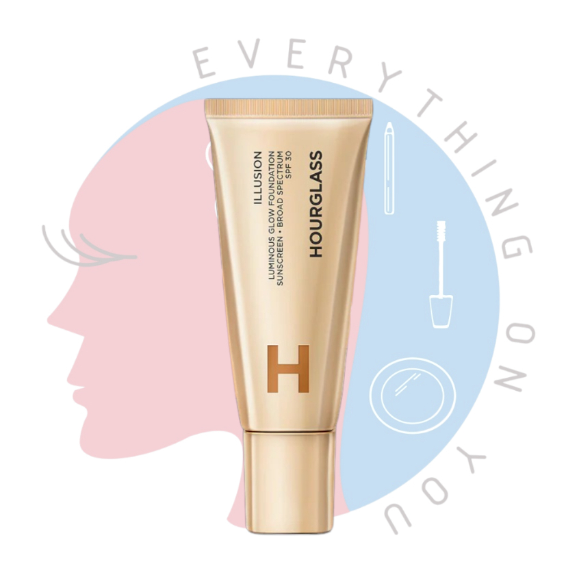 {เก็บโค้ดหน้าร้าน} [พร้อมส่ง] Hourglass illusion Luminous Glow Foundation SPF30 35ml