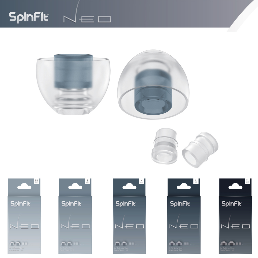 Spinfit NEO จุกหูฟัง ซิลิโคน สำหรับหูฟัง In-Ear Monitors (IEMs) Silicone Eartips for Earphones