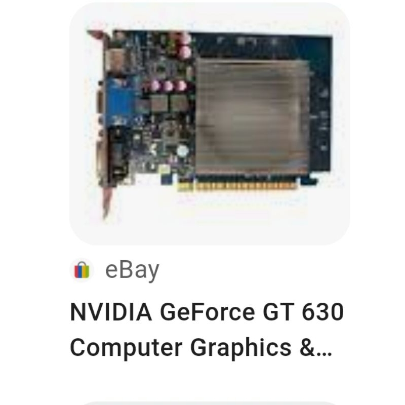 การ์ดจอมือสอง NVIDIA GT 630 2G DDR3
