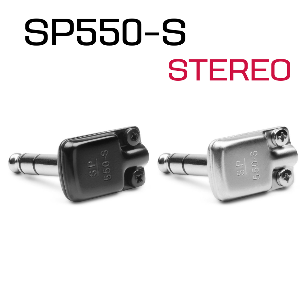 หัวแจ็คหัวเล็ก Square Plug SP550-S Low Profile Stereo