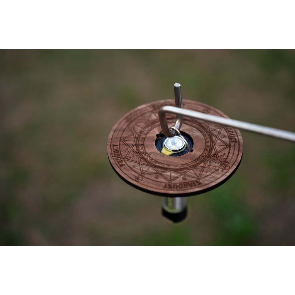 stardust wooden shade for goal zero etc.. เฉดสำหรับตะเกียง goal zero และอืนๆ