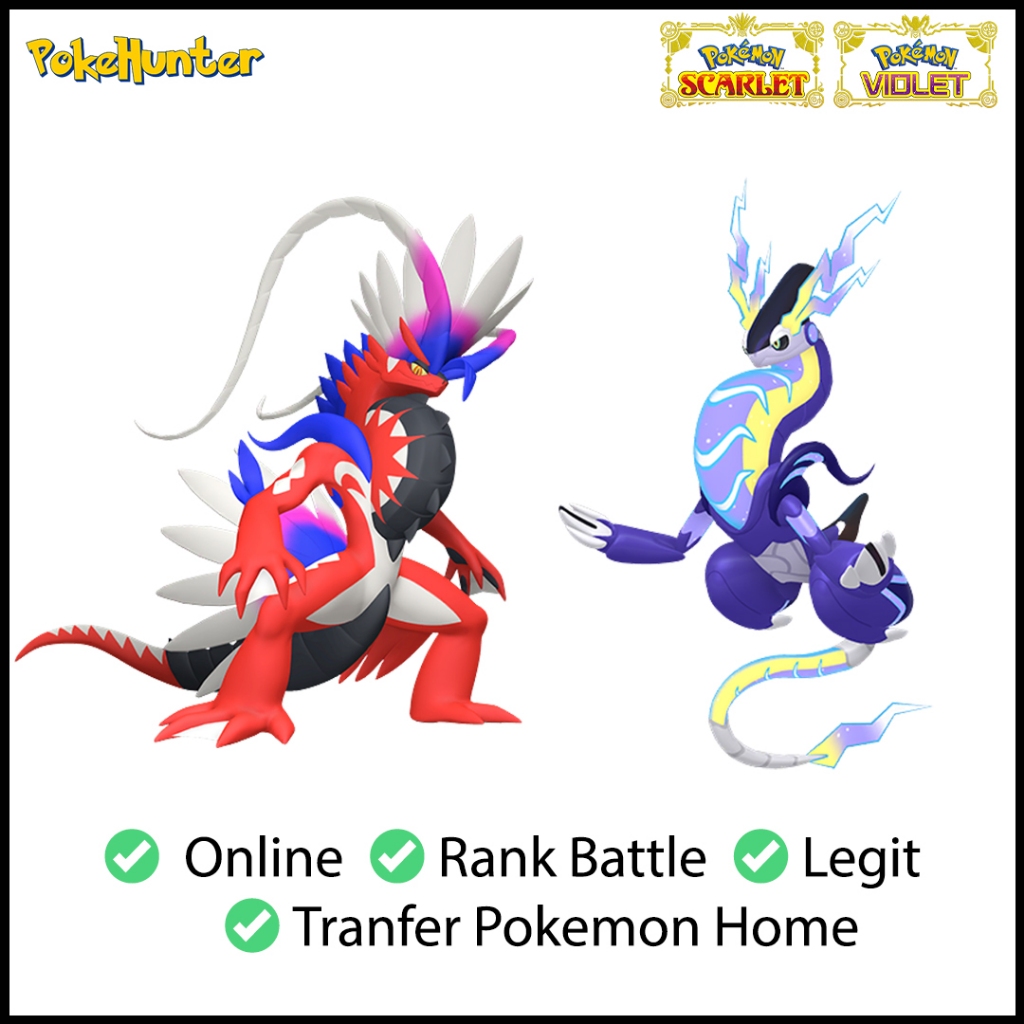 Pokemon Scarlet & Violet (Legendary) Koraidon Miraidon