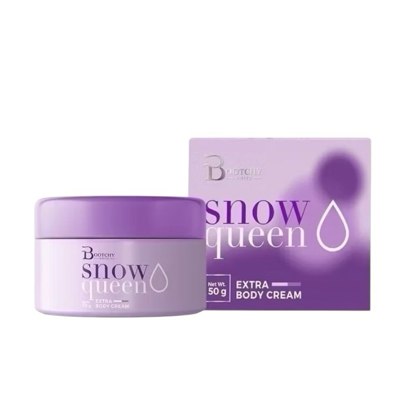[ซื้อในไลฟ์ลด50%ของแท้]ครีมบูทชี่ไวท์ Bootchy White Snow queen รอยแตกลาย รักแร้ขาหนีบคอดำ ลดกลิ่นตัว