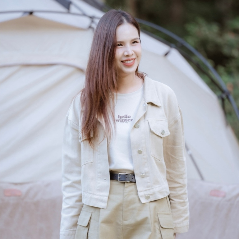 -Jacket MOM- เสื้อแจ็คเก็ต แขนยาว สำหรับผู้หญิง #351