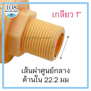 หัวกรอง สแตนเนอร์ เกลียวนอก 3/4 นิ้ว 1 นิ้ว สแตนเนอร์ล่าง แบบหัวบัว สำหรับถังกรองน้ำ Strainer Nozzle