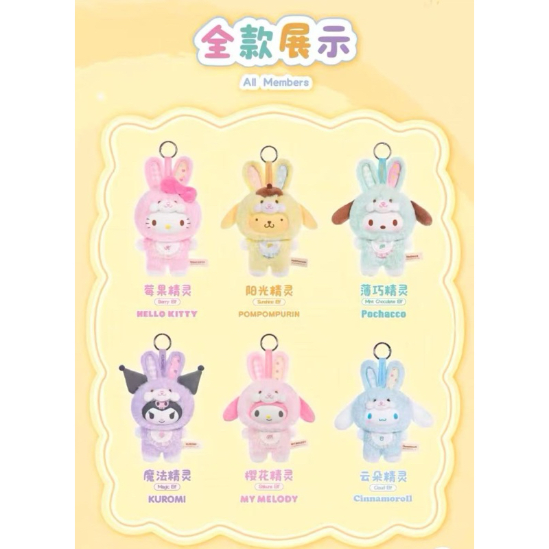 พร้อมส่ง❤️—Sanrio Toptoy V.3