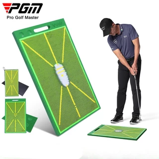 [11GOLF] แผ่นพรมสำหรับฝึกซ้อมกอล์ฟ Mat PGM (DJD038/ DJD044) ตรวจเช็ครอย Divot golf display direction board hitting mat