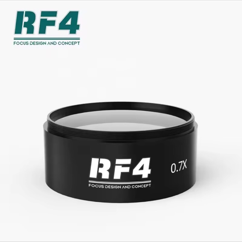 RF4 เลนส์ขยายกล้องจุลทรรศน์ 0.5X 0.7X 0.48X