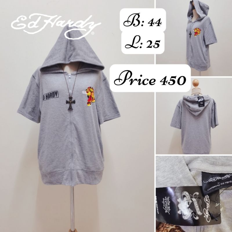 เสื้อฮู้ดแขนสั้น Edhardy​