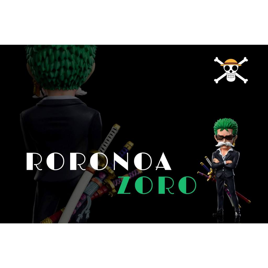 A+ STUDIO - Zoro Dressrosa โมเดล เรซิ่น ของแท้ ของใหม่ พร้อมส่ง ** กล่องบุบ **