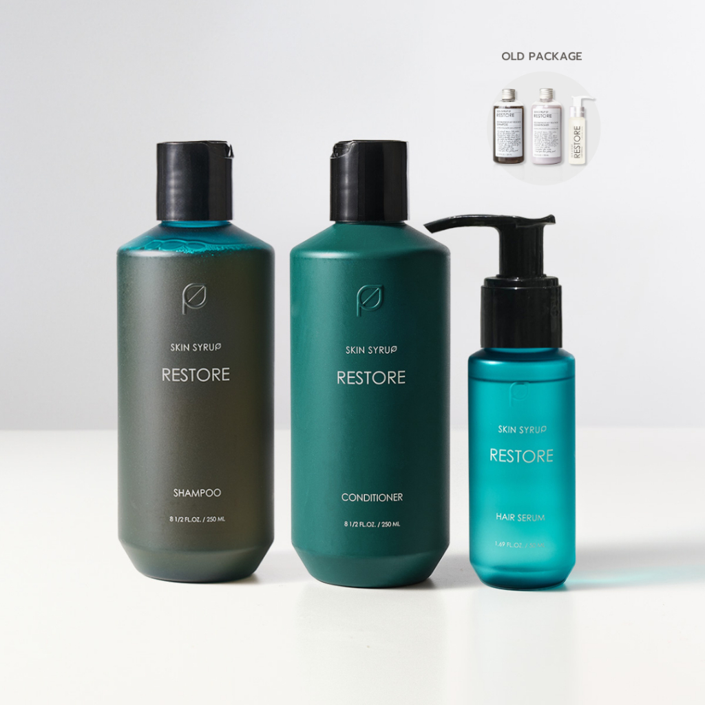 [NEW] RESTORATIVE SCALP CARE SET เซ็ตฟื้นฟูผมขาดหลุดร่วง รังแค ผมหงอกขาว