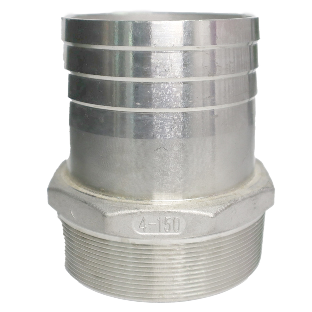 SHARK แป๊ปลด แป็ปลด สแตนเลส304 ขนาด 2 - 3 นิ้ว เกลียวนอก หางปลาไหล (2