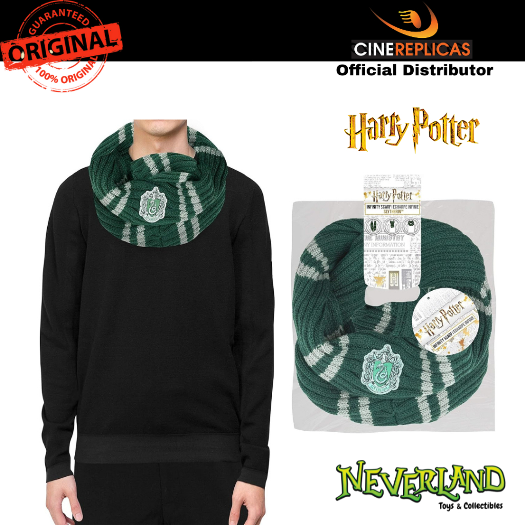 (Cinereplicas) Harry Potter Slytherin Infinity Scarf Wizarding World