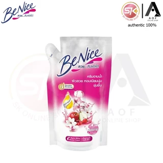 Benice Shower Cream บีไนซ์ ครีมอาบน้ำ ชนิด ถุงเติม 400 มล.