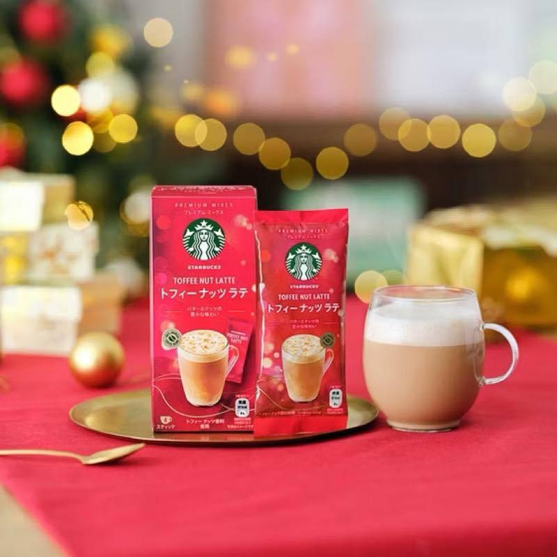 ️Starbucks Toffee Nut Latte กาแฟสำเร็จรูปเกรดพรีเมียม เพียงเติมน้ำร้อน