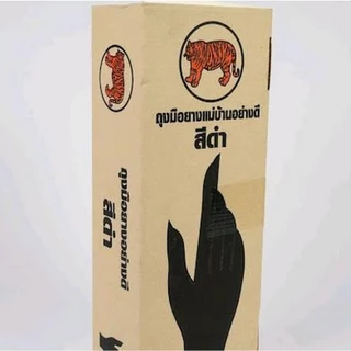 (12คู่)ถุงมือยางแม่บ้าน ตราเสือ ของแท้ ใช่งานได้อเนกประสงค์ หนา สินค้าส่งตรงจากโรงงาน พร้อมจัดส่ง