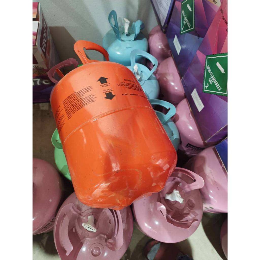 ถังเปล่าน่ำยาแอร์สำหรับ DIY คละสี ไม่สามารถนำไปเติมน้ำยาแอร์ได้