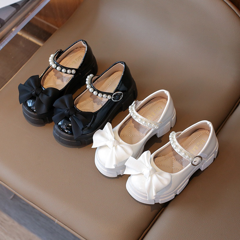 V998 รองเท้าเด็ก รองเท้าคัชชูมีส้นเด็ก