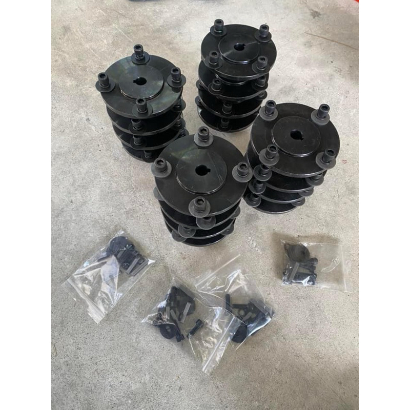 ดุมรถตัดหญ้ามอเตอร์ระยะ4*110m เหล็กเพลาขึ้นรูป ไม่เชื่อม สายประกอบDIY