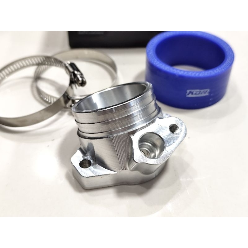 คอหลีด CNC W125 ทรง X-max ตั้ง ใส่Wave สำหรับใส่หัวฉีด S3 KDR-S3