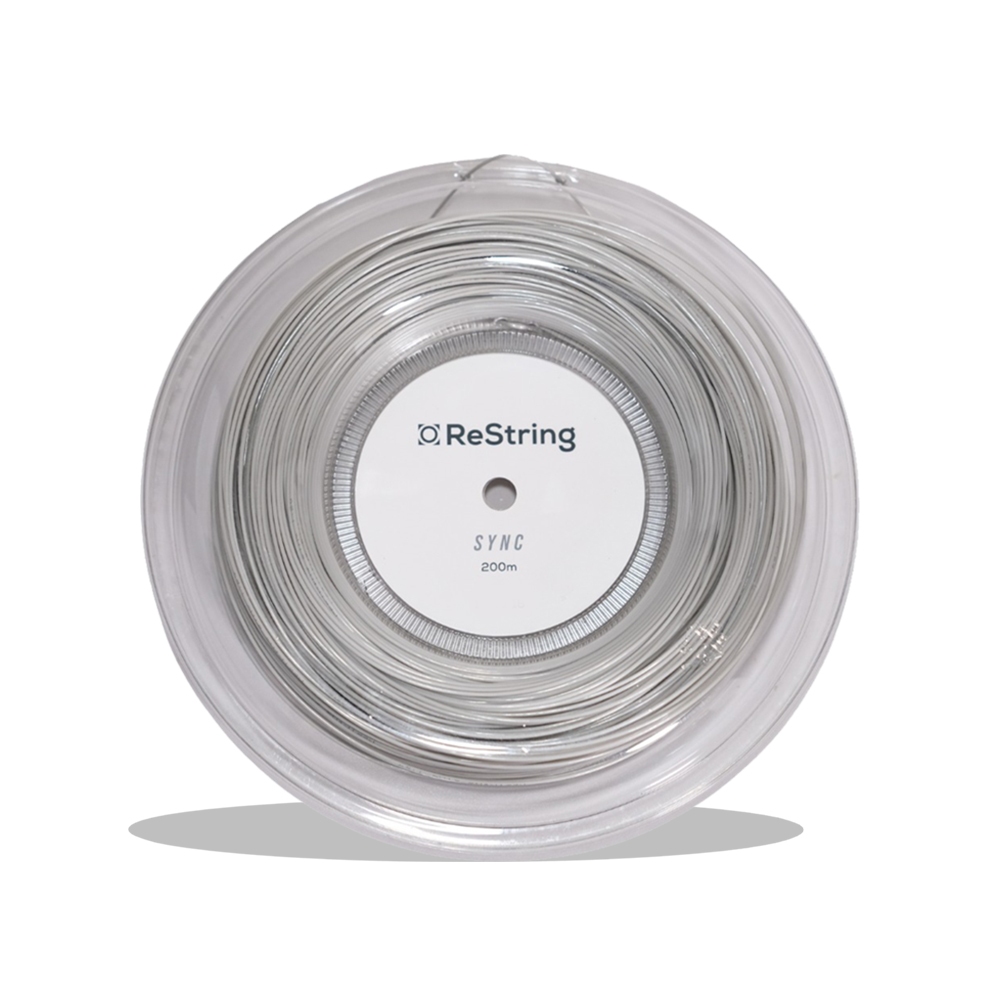 ReString เอ็นไม้เทนนิสแบ่งขาย Sync 1.25/17 Tennis String Reel | Grey ( 721749526872 )