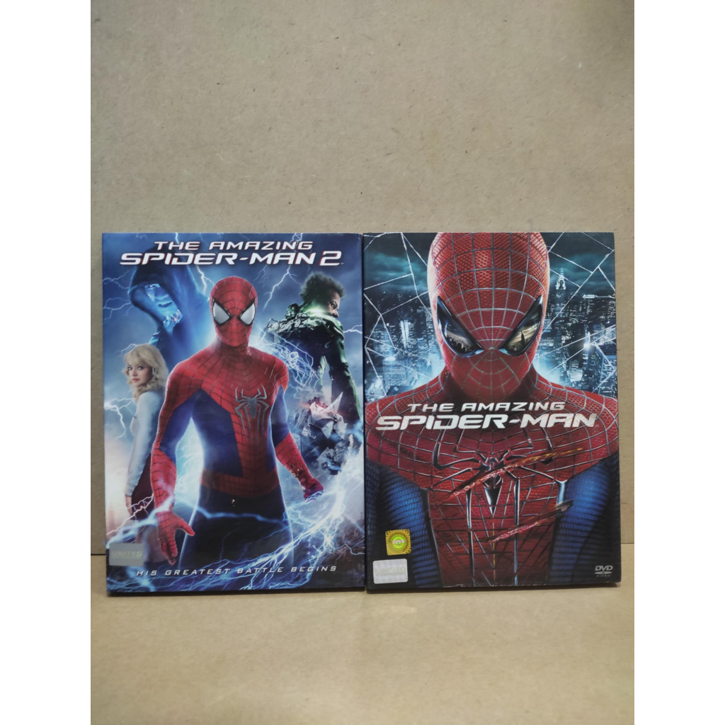 DVD The Amazing Spider-Man ภาค1-2