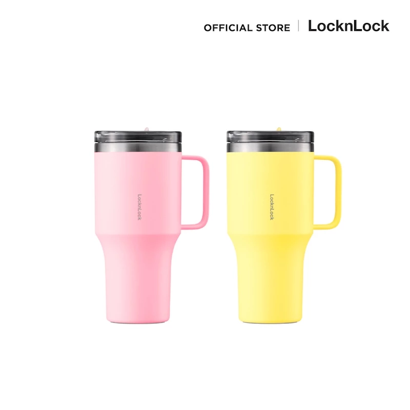 ⭐️ Online Exclusive ⭐️ LocknLock แก้วเก็บอุณหภูมิ Metro King Tumbler ความจุ 820 ml. รุ่น LHC4326