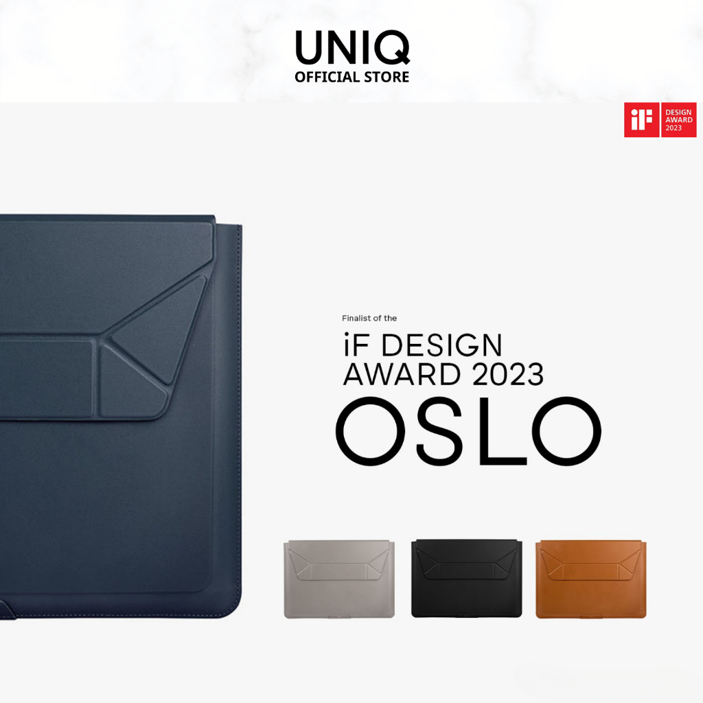 UNIQ ซองใส่แล็ปท็อปขนาด 14 นิ้ว รุ่น Oslo
