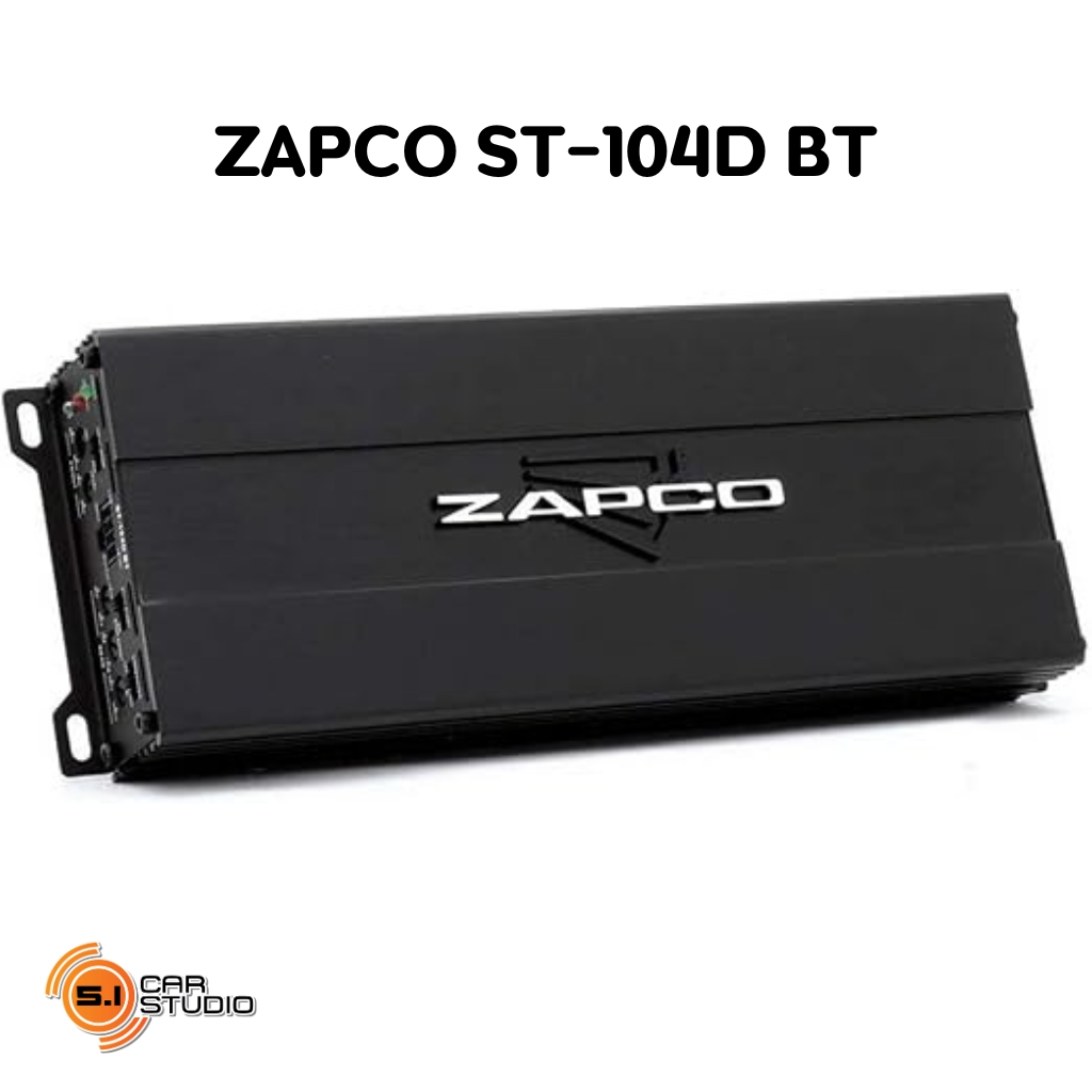 เพาเวอร์แอมป์รถยนต์ Zapco ST-104D BT