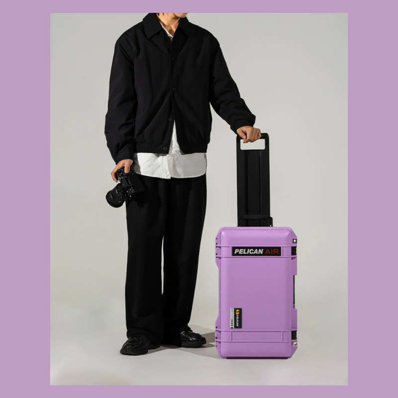 [Limited Edition MTO Color] Pelican รุ่น 1535 Air Carry-On Case No Foam - Smoky Grape - รูปที่ 4