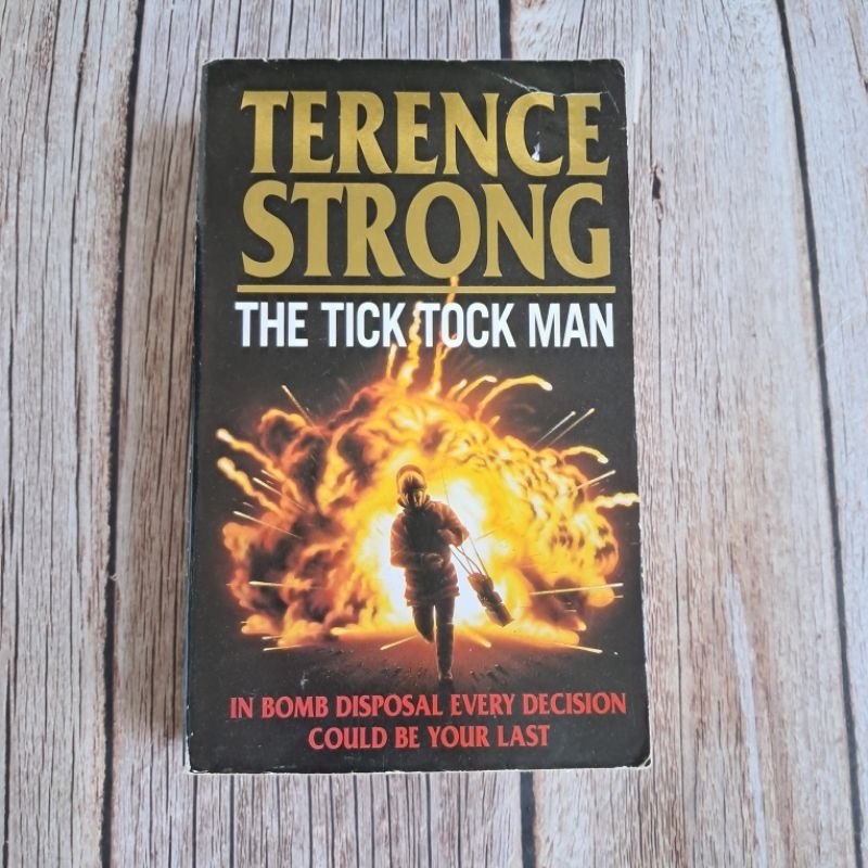 #มือสอง นิยายผู้ใหญ่The Tick Tock Man.  ByTerence Strong.