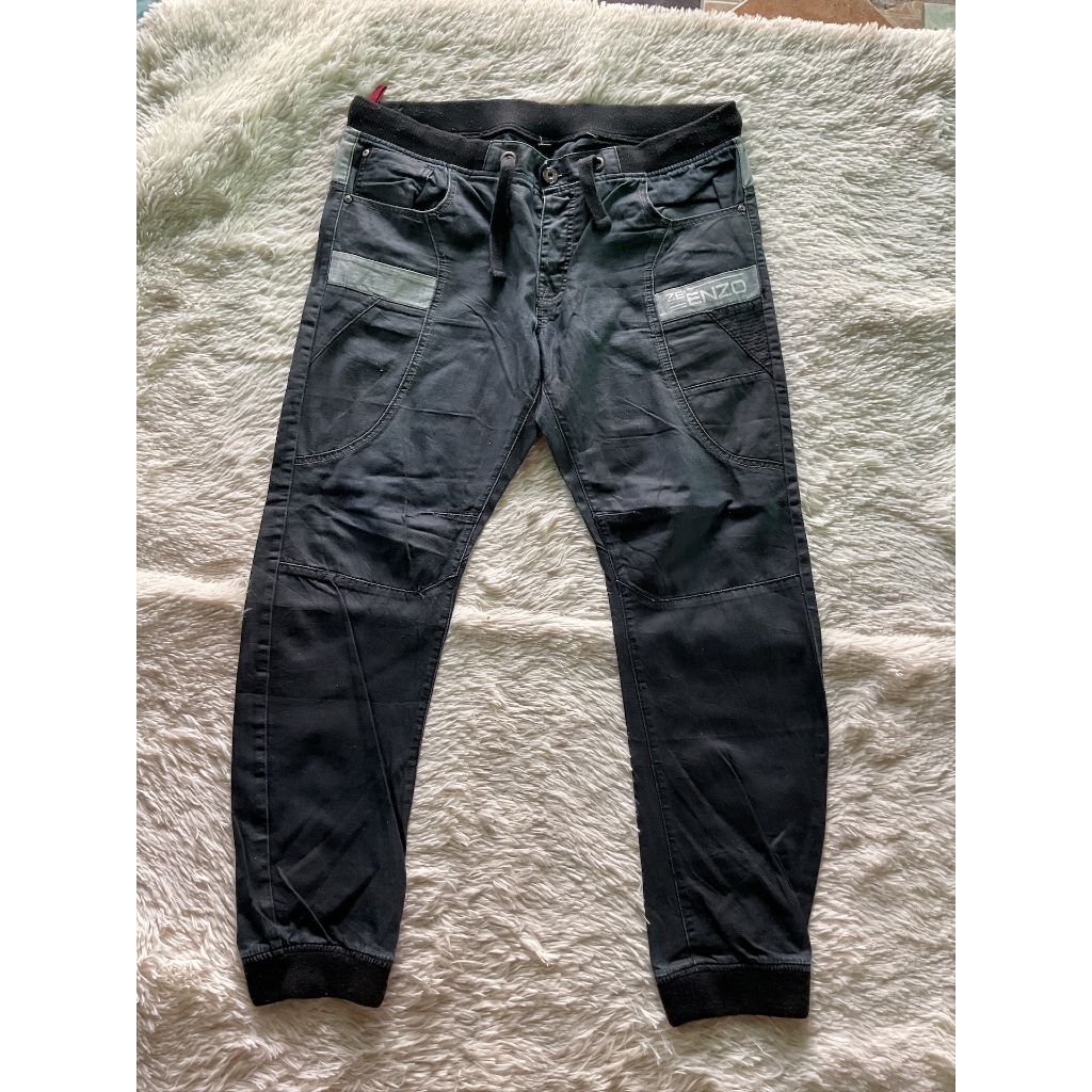 กางเกงจ็อกเกอร์ขาจัมพ์ผ้ายีนส์ Ze’enzo 40-44