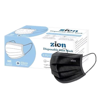 Zion Mask หน้ากากอนามัยทางการแพทย์ รุ่นพรีเมี่ยม (แยกซีลทุกกล่อง) ป้องกันฝุ่นและเชื้อไวรัส