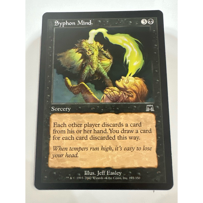 Onslaught: Syphon Mind ของแท้พร้อมส่ง MTG Magic the gathering