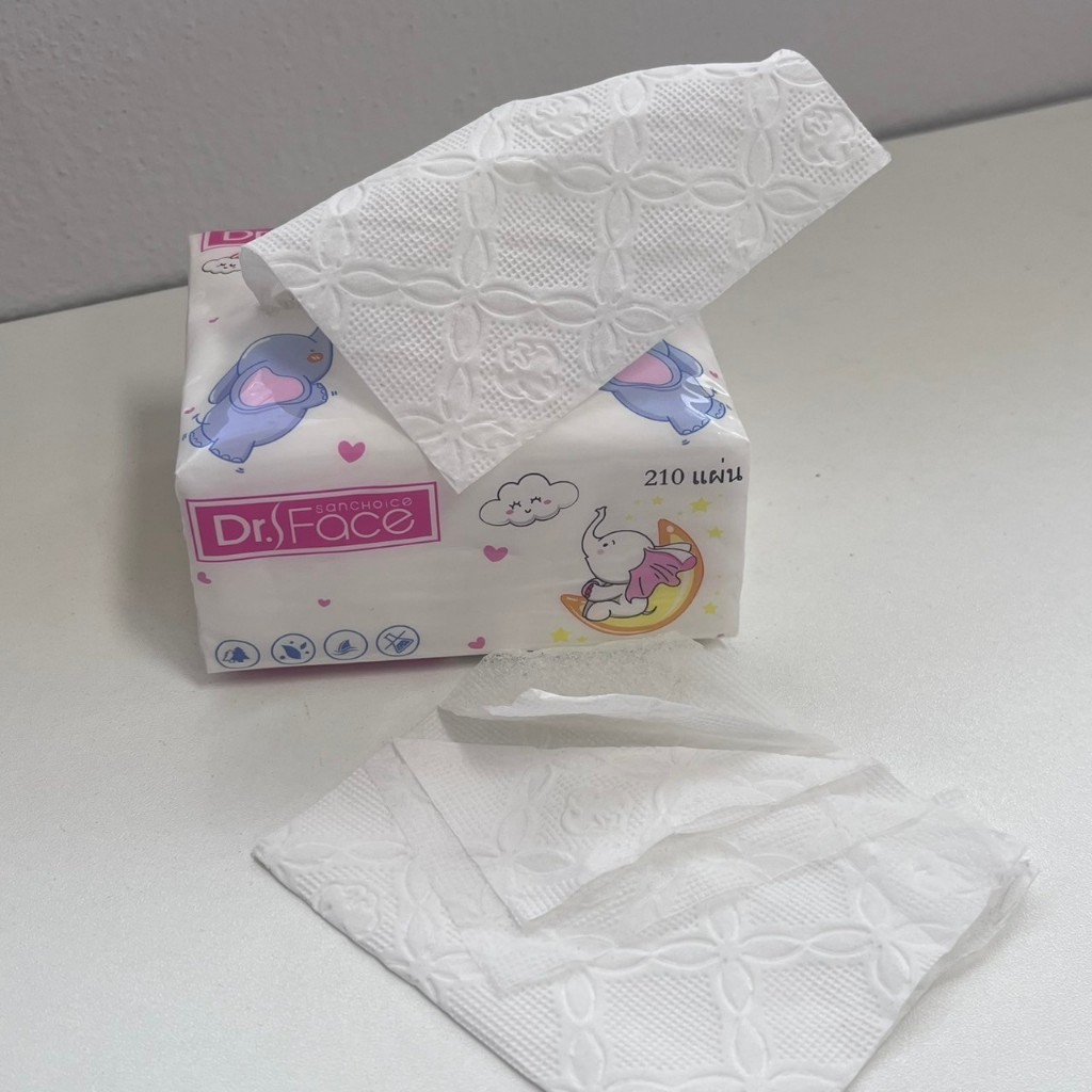 SMALL-ELE กระดาษทิชชู่ 1 ห่อเล็ก ขนาดพกพา กระดาษเช็ดหน้า ทำความสะอาด ทิชชู่ป๊อปอัพ สินค้าพร้อมส่ง - รูปที่ 6