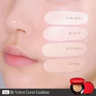 (กดในไลฟ์ลด40%)(ตลับจริง+รีฟิล)ESPOIR PRO TAILOR BE VELVET CUSHION SPF34 PA++ 13g เอสปัวร์ คุชชั่น สูตรแมตต์ ปกปิด