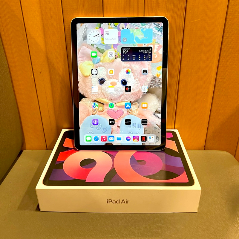 (ใช้โค้ดลด 20%) iPad Air 4 64GB สี Rose Gold มือสอง สภาพดี💕