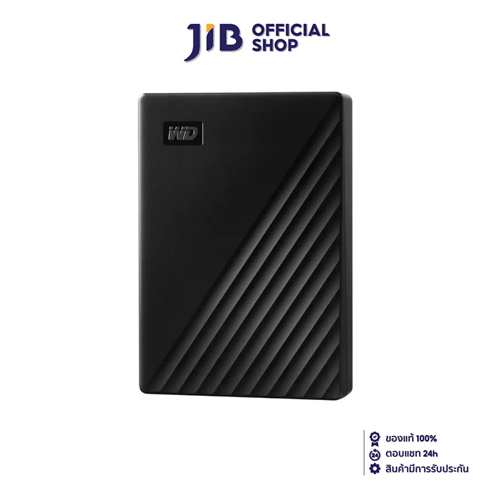 4 TB PORTABLE HDD (ฮาร์ดดิสก์พกพา) WD MY PASSPORT (BLACK) (WDBPKJ0040BBK)