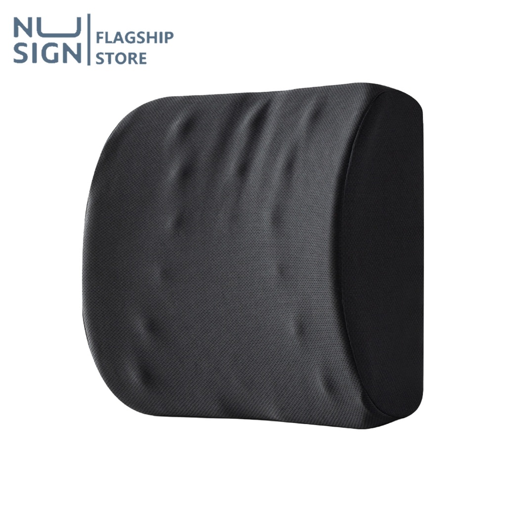 Nusign เบาะรองหลัง เบาะพิงหลัง รองรับหลัง ลดอาการปวดได้ดี เพื่อสุขภาพ นั่งสบาย ถอดซักได้ Cushion