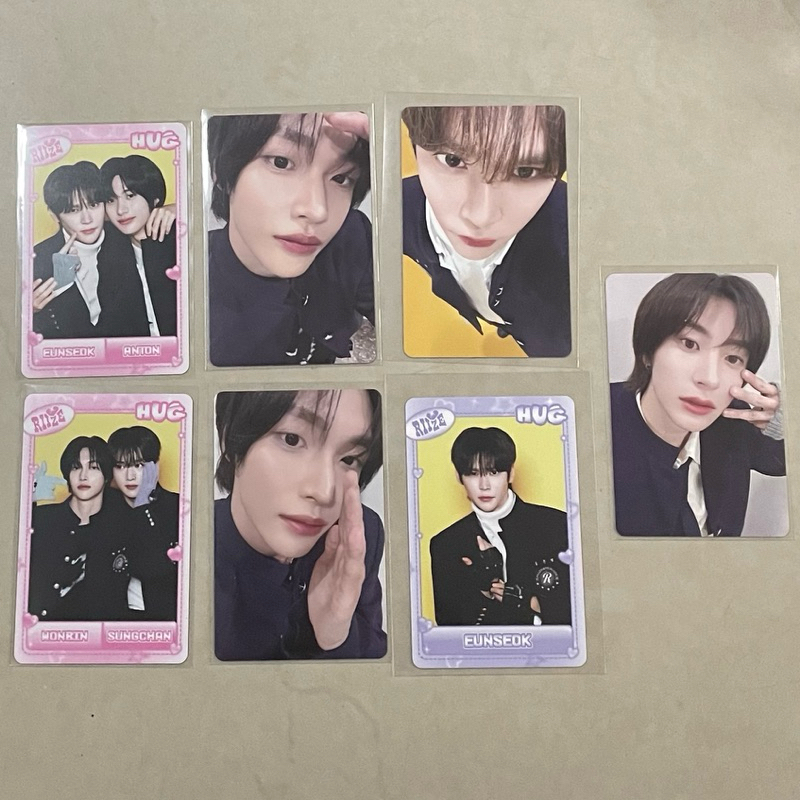 การ์ด trading hug riize