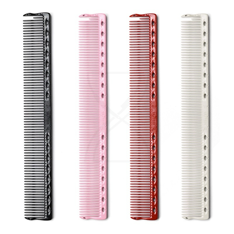 (พร้อมส่ง/ของญี่ปุ่นแท้)YS Park YS-407 Even Fine Tooth Cutting Comb หวีตัด ซอย แบ่งผมมีฟันแบนยาวเล็กน้อย ระยะห่างเท่ากัน - รูปที่ 2